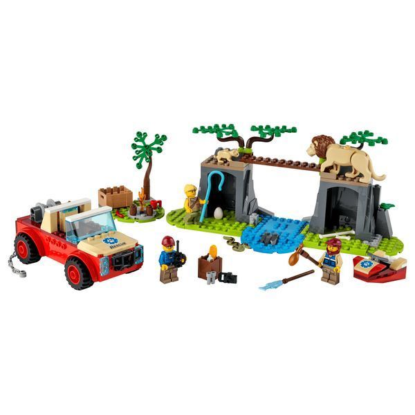Конструктор LEGO City 60301 Рятувальний позашляховик для звірів 60301 фото