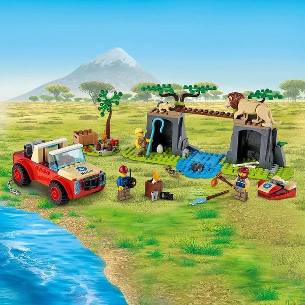 Конструктор LEGO City 60301 Рятувальний позашляховик для звірів 60301 фото