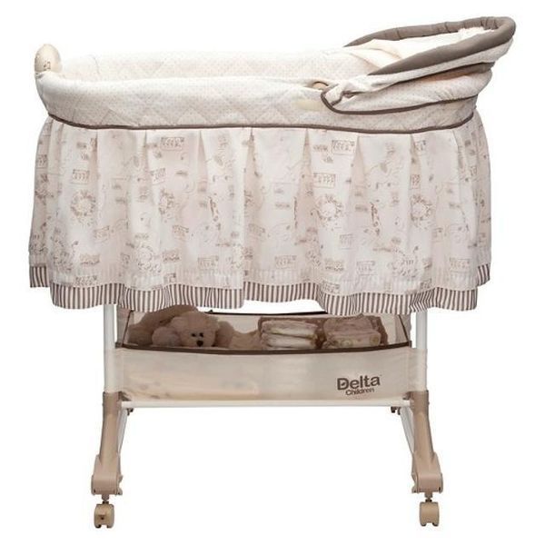 Колыбель кроватка Счастливый день Delta Children Bassinet&nbsp;Beige 35201-270 35201-270 фото
