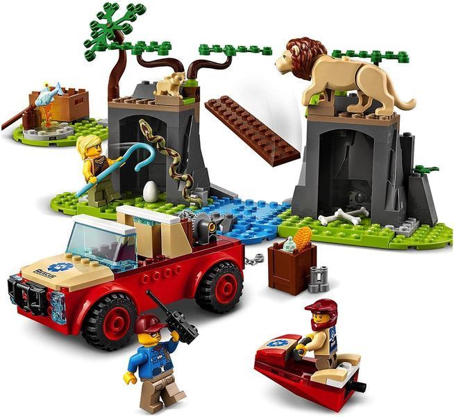Конструктор LEGO City 60301 Рятувальний позашляховик для звірів 60301 фото