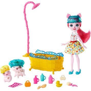 Ігровий набір Enchantimals Банний день &mdash; Petya Pig Bathtime Playset (GJX36) GJX36 фото