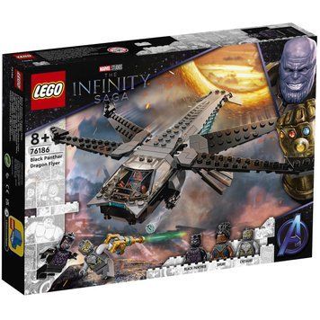 Конструктор LEGO Marvel 76186 Корабель Чорної Пантери Дракон 76186 фото