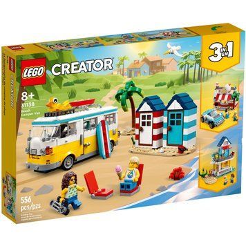 Конструктор LEGO Creator 3-в-1 31138 Пляжний кемпер 31138 фото