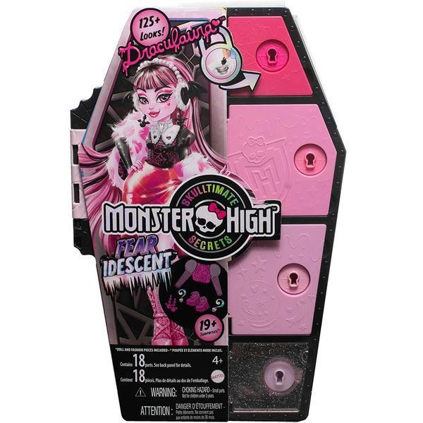 Лялька Monster High Дракулаура Шафа з секретами серія 2 &mdash; Draculaura Skulltimate Secrets (HNF73) HNF73 фото