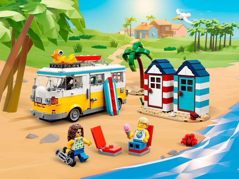 Конструктор LEGO Creator 3-в-1 31138 Пляжний кемпер 31138 фото