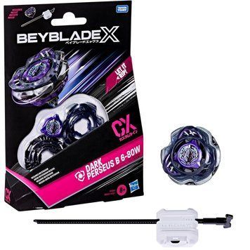 Бейблейд Дарк Персеус с пусковым устройством &mdash; Beyblade X Dark Perseus B 6-80W CX (G1680) G1680 фото