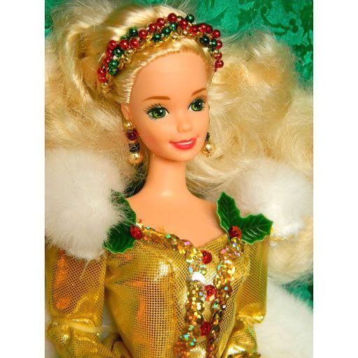 Колекційна лялька Барбі Щасливого Різдва 1994 &mdash; Barbie Happy Holidays (12155) 12155 фото