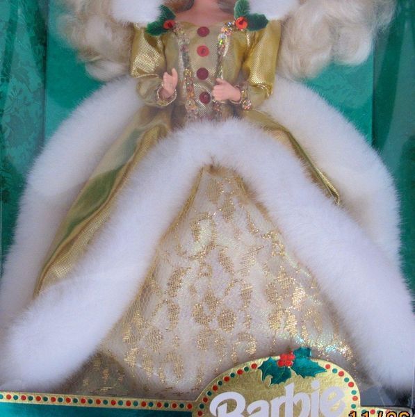Колекційна лялька Барбі Щасливого Різдва 1994 &mdash; Barbie Happy Holidays (12155) 12155 фото