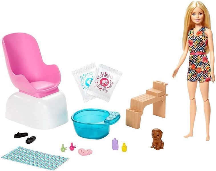 Кукла Барби Салон маникюр и педикюр &mdash; Barbie Mani-Pedi Spa (GHN07) GHN07 фото