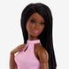 Коллекционная кукла Barbie Looks #21 &mdash; С черными косами в розовом (HRM13) HRM13 фото 4