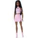 Коллекционная кукла Barbie Looks #21 &mdash; С черными косами в розовом (HRM13) HRM13 фото 1