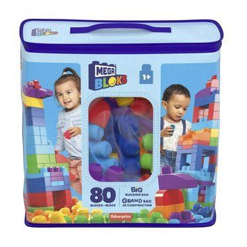 Конструктор Mega Bloks First Builders 80 деталей Блакитний DCH63 DCH63 фото
