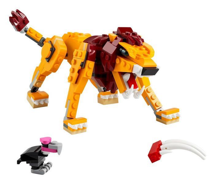 Конструктор LEGO Creator 3-в-1 31112 Дикий лев 31112 фото