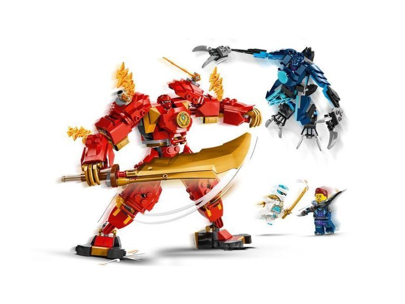 Конструктор LEGO Ninjago 71808 Робот вогняної стихії Кая 71808 фото