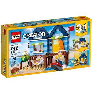 Конструктор LEGO Creator 3-в-1 31063 Відпустка на пляжі 31063 фото
