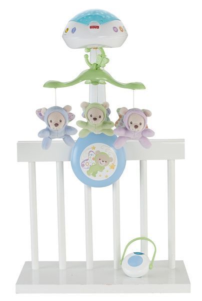 Мобиль музыкальный с проектором 3 в 1 Мечты о бабочках Fisher Price CDN41 CDN41 фото