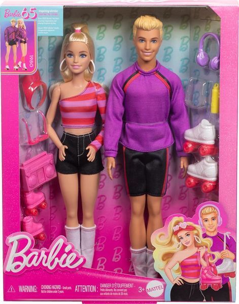 Набор кукол Барби и Кен На роликах &mdash; Barbie and Ken Fashionistas (HXK90) HXK90 фото