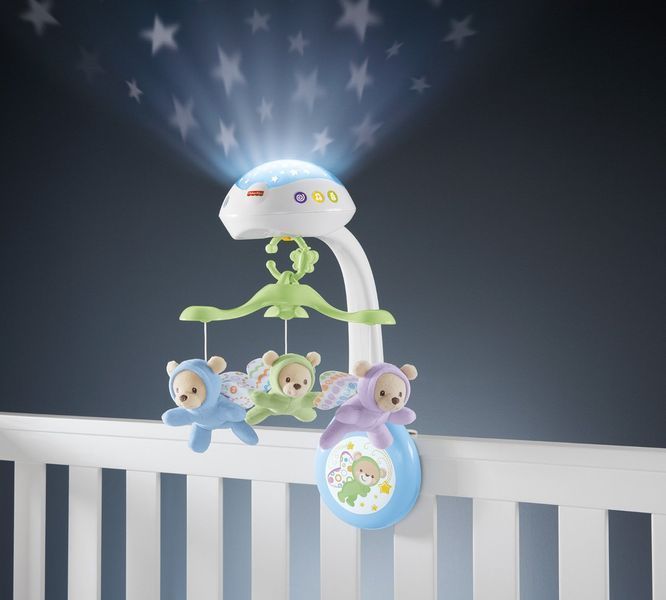 Мобиль музыкальный с проектором 3 в 1 Мечты о бабочках Fisher Price CDN41 CDN41 фото