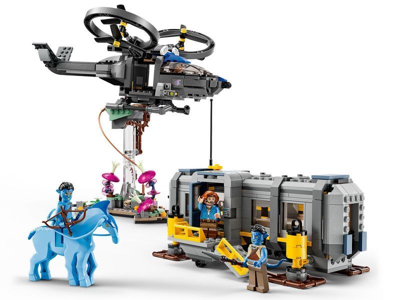 Конструктор LEGO Avatar 75573 Плавучі гори: Табір 26 та вертоліт SA-2 Samson 75573 фото