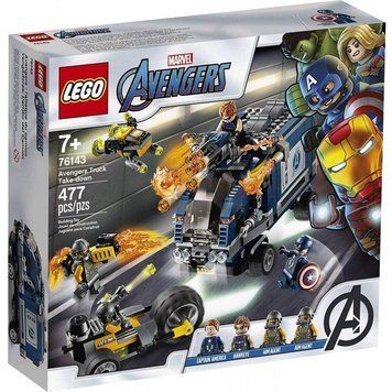 Конструктор LEGO Marvel 76143 Напад на вантажівку Месників 76143 фото