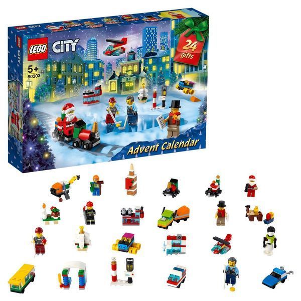 Конструктор LEGO City 60303 Різдвяний Адвент-календар 60303 фото