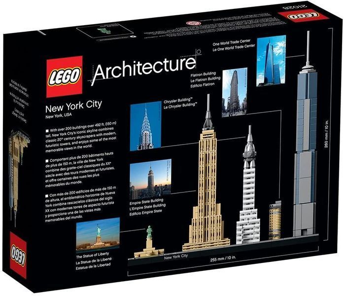 Конструктор LEGO Architecture 21028 Нью-Йорк 21028 фото
