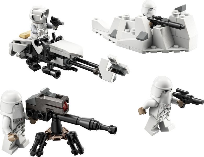 Конструктор LEGO Star Wars 75320 Бойовий набір снігових штурмовиків 75320 фото