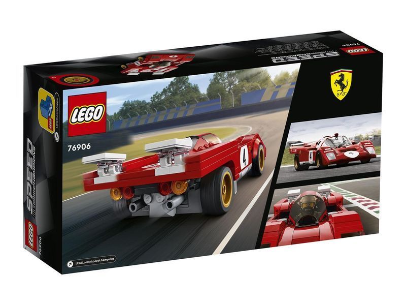Конструктор LEGO Speed Champions 76906 1970 Ferrari 512 M 76906 фото