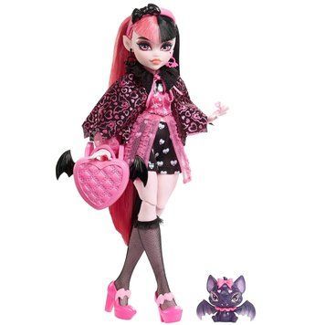 Кукла Monster High Дракулаура Базовая Поколение 3 &mdash; Draculaura Basic G3 with Accessories and Pet (HHK51) HHK51 фото