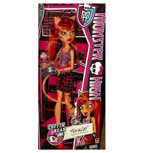 Кукла Monster High Торалей Страйп Кофин Бин &mdash; Toralei Stripe Coffin Bean (BHN06) BHN06 фото