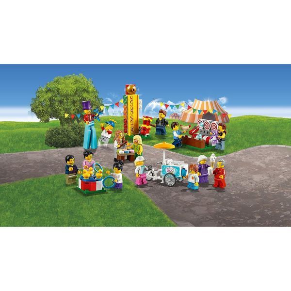 Конструктор LEGO City 60234 Комплект мініфігурок Веселий ярмарок 60234 фото
