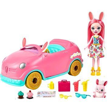 Игровой набор Enchantimals Баннимобиль и кукла Бри Кроли &mdash; Bree Bunny Bunnymobile Playset (HCF85) HCF85 фото
