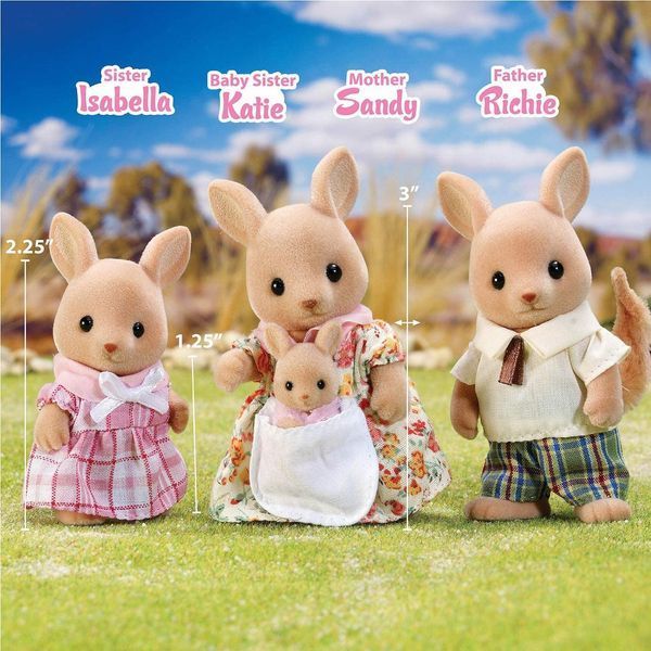 Sylvanian Families Сім'я Кенгуру Calico Critters CC1460 CC1460 фото