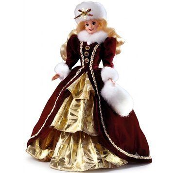 Колекційна лялька Барбі Щасливого Різдва 1996 &mdash; Barbie Happy Holidays (15646) 15646 фото
