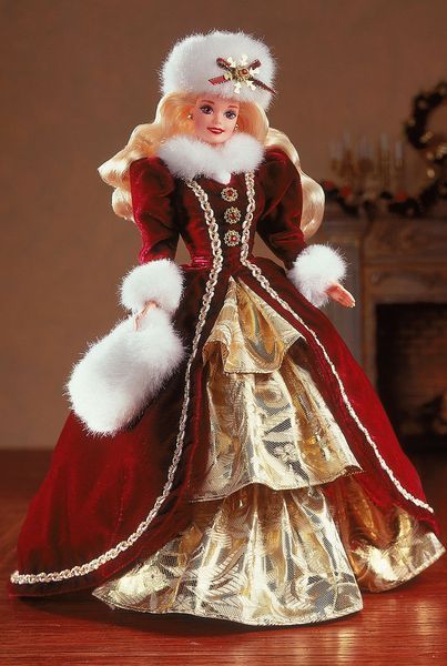 Колекційна лялька Барбі Щасливого Різдва 1996 &mdash; Barbie Happy Holidays (15646) 15646 фото