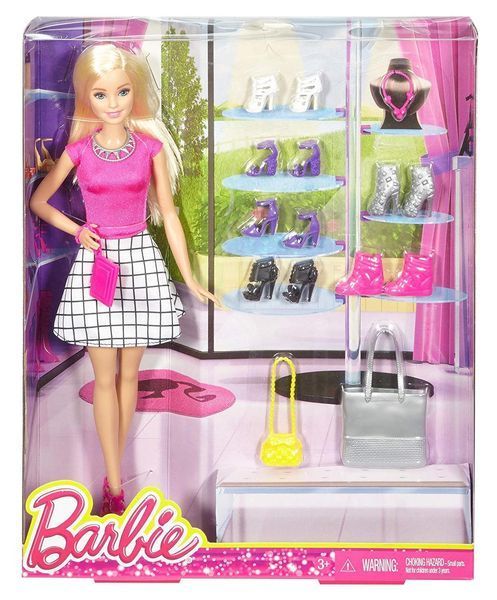 Кукла Барби Модница с обувью &mdash; Barbie Shoes (DMP10) DMP10 фото