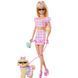 Кукла Барби Парные образы розовая клетка &mdash; Barbie Twinning Looks Couple Puppy (JFP36) JFP36 фото 1
