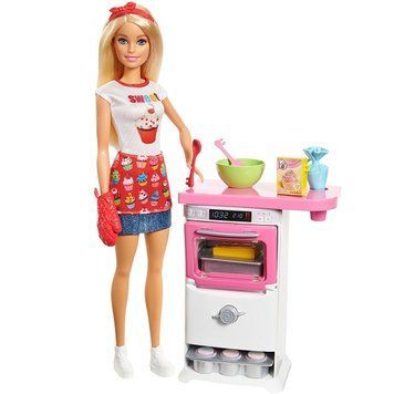 Кукла Барби Кондитер Шеф-Повар &mdash; Barbie Bakery Chef (FHP57) FHP57 фото