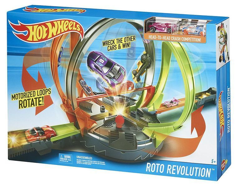 Автотрек Хот Вілс Революційні перегони Hot Wheels Roto Revolution FDF26 FDF26 фото