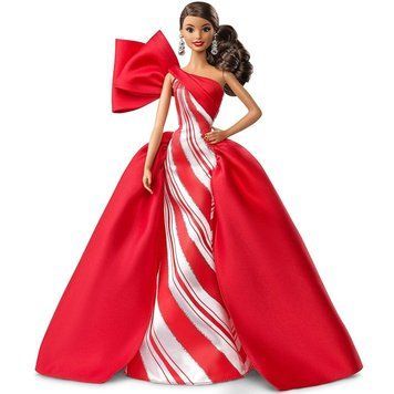 Коллекционная кукла Барби Праздничная 2019 Брюнетка &mdash; Barbie Holiday (FXF03) FXF03 фото