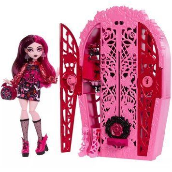Лялька Monster High Дракулаура Шафа з секретами серія 5 &mdash; Draculaura Skulltimate Secrets (HYT72) HYT72 фото
