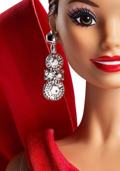 Колекційна лялька Барбі Святкова 2019 Брюнетка &mdash; Barbie Holiday (FXF03) FXF03 фото