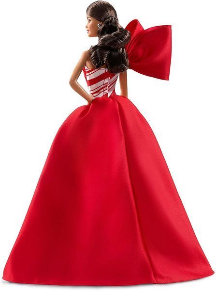Колекційна лялька Барбі Святкова 2019 Брюнетка &mdash; Barbie Holiday (FXF03) FXF03 фото
