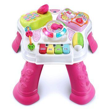 Развивающий столик Обучение сидя и стоя Розовый VTech Sit-to-Stand Learn 80-148050 80-148050 фото