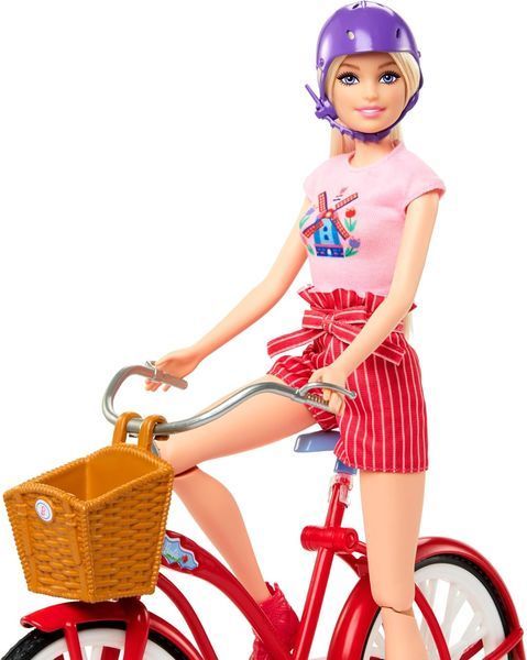 Лялька Барбі Рожевий паспорт Нідерланди &mdash; Barbie Pink Passport (HWJ00) HWJ00 фото