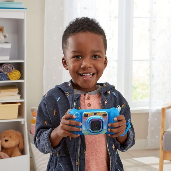 Дитячий фотоапарат синій VTech KidiZoom Camera Pix Plus 80-548900 80-548900 фото