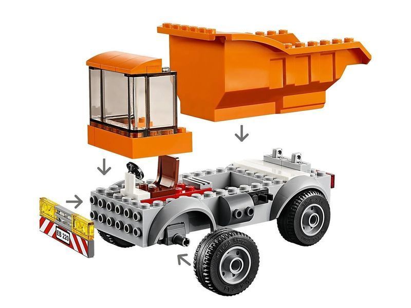 Конструктор LEGO City 60220 Сміттєвоз 60220 фото