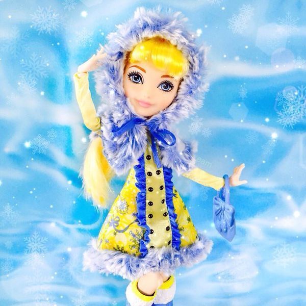 Лялька Ever After High Блонді Локс Епічна Зима &mdash; Blondie Locks Epic Winter (DKR66) DKR66 фото