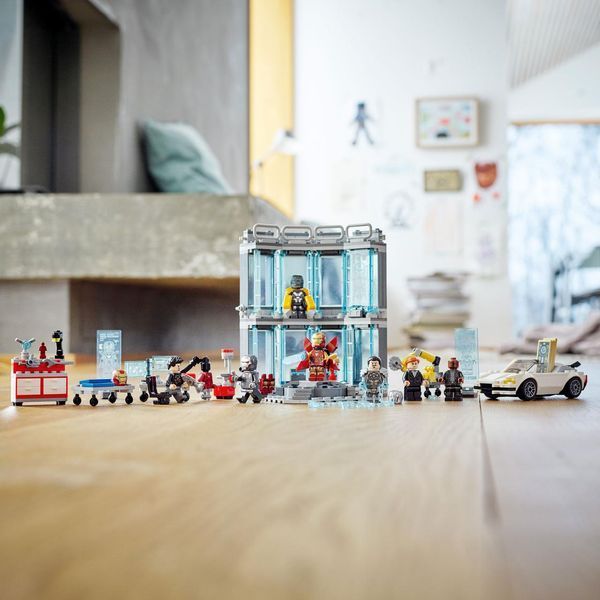 Конструктор LEGO Marvel 76216 Арсенал Железного человека 76216 фото