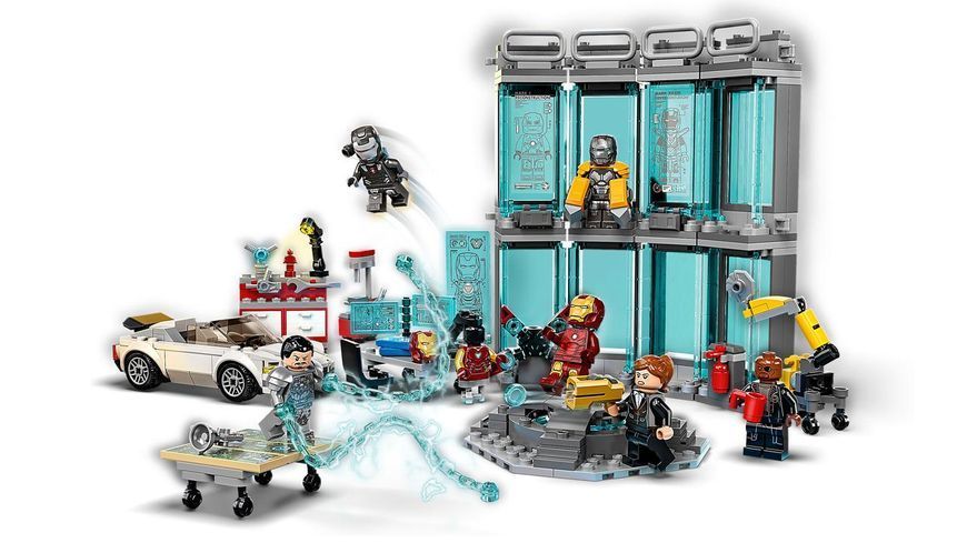 Конструктор LEGO Marvel 76216 Арсенал Железного человека 76216 фото